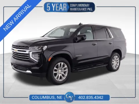 Black 2025 Chevrolet Tahoe LT for sale in Columbus, NE