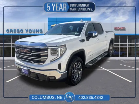 White 2026 GMC Sierra 1500 SLT for sale in Columbus, NE
