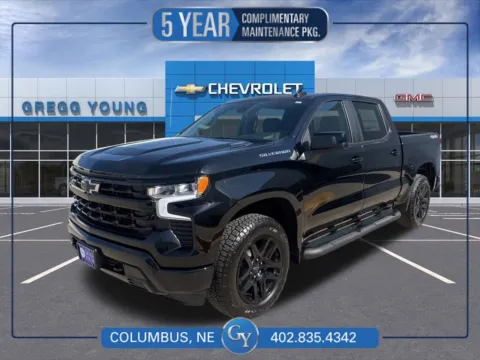 Black 2026 Chevrolet Silverado 1500 RST for sale in Columbus, NE