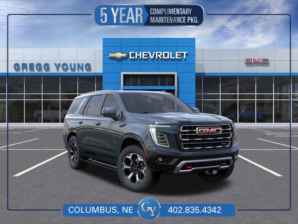 Green 2026 GMC Yukon AT4 for sale in Columbus, NE