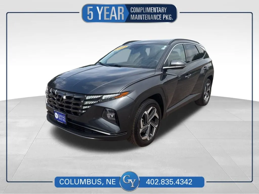 Gray 2022 Hyundai Tucson Limited for sale in Columbus, NE