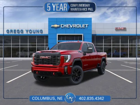 Red 2026 GMC Sierra 2500HD AT4 for sale in Columbus, NE