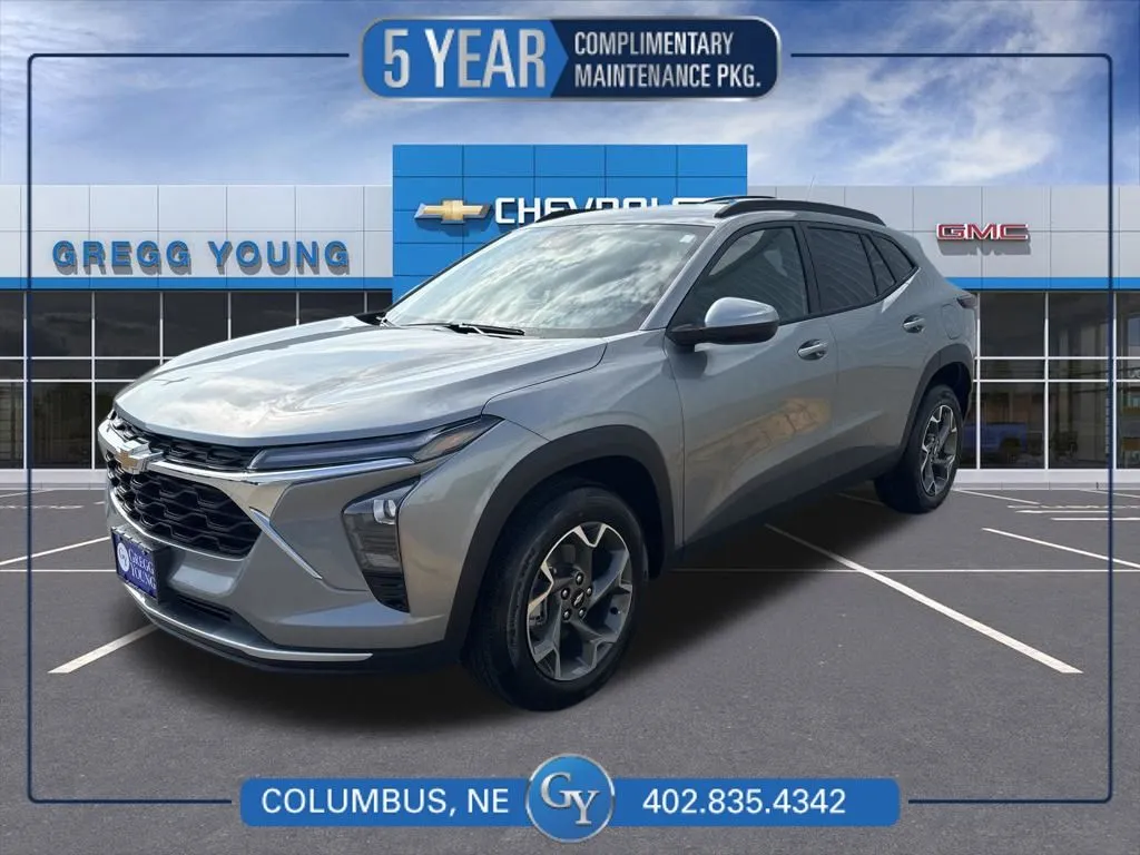 Gray 2026 Chevrolet Trax LT for sale in Columbus, NE