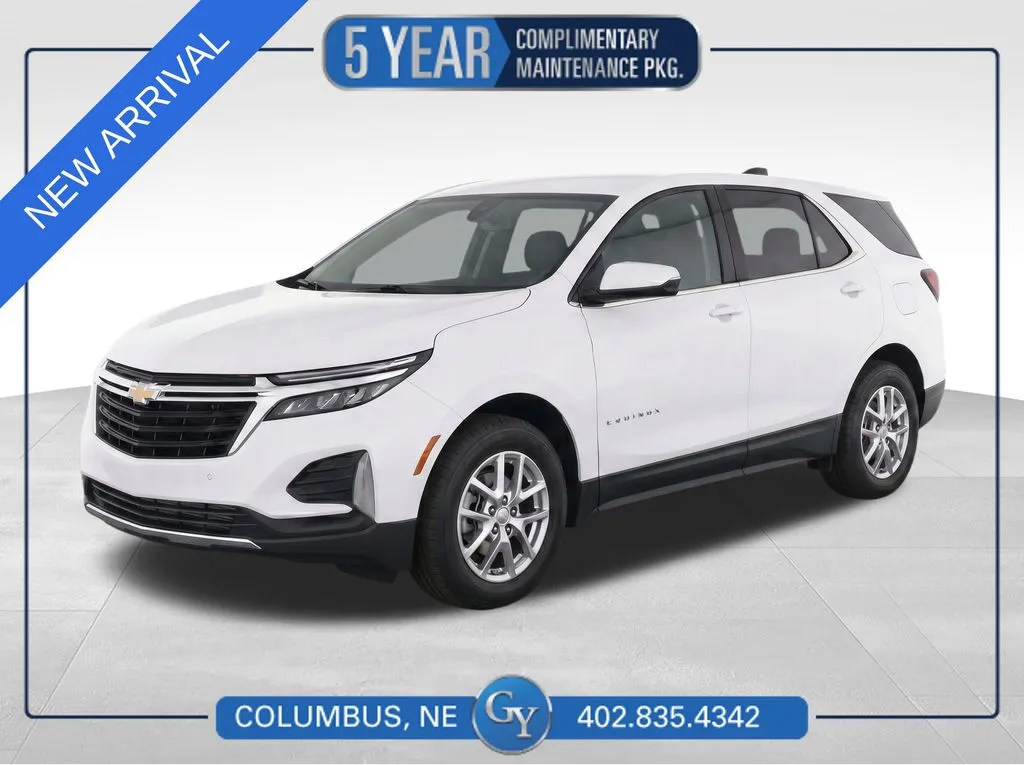 White 2024 Chevrolet Equinox LT for sale in Columbus, NE