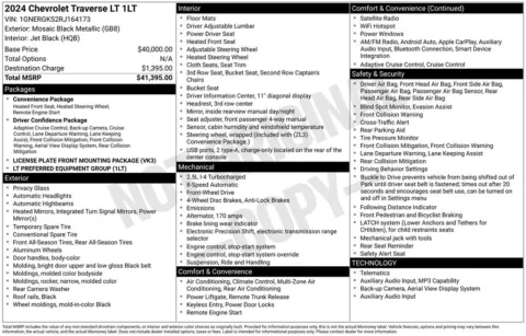 Photos of 2024 Chevrolet Traverse LT for sale in Columbus, NE at Gregg Young Chevrolet GMC of Columbus