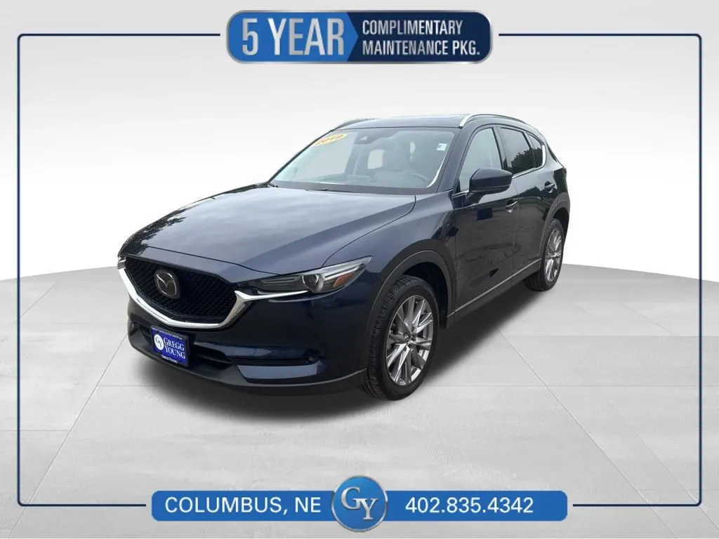 Blue 2019 Mazda CX-5 Grand Touring for sale in Columbus, NE