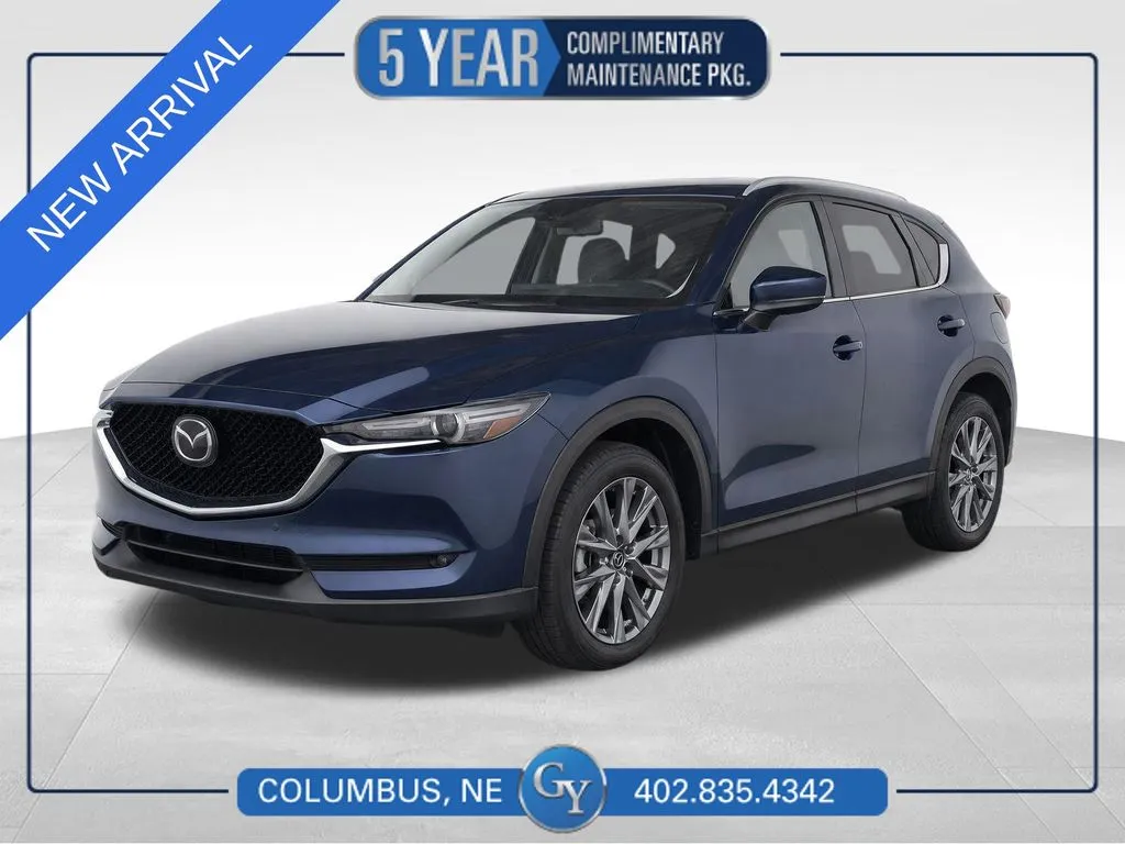 Blue 2019 Mazda CX-5 Grand Touring for sale in Columbus, NE