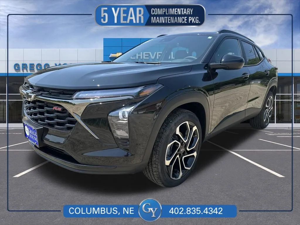 Black 2026 Chevrolet Trax 2RS for sale in Columbus, NE
