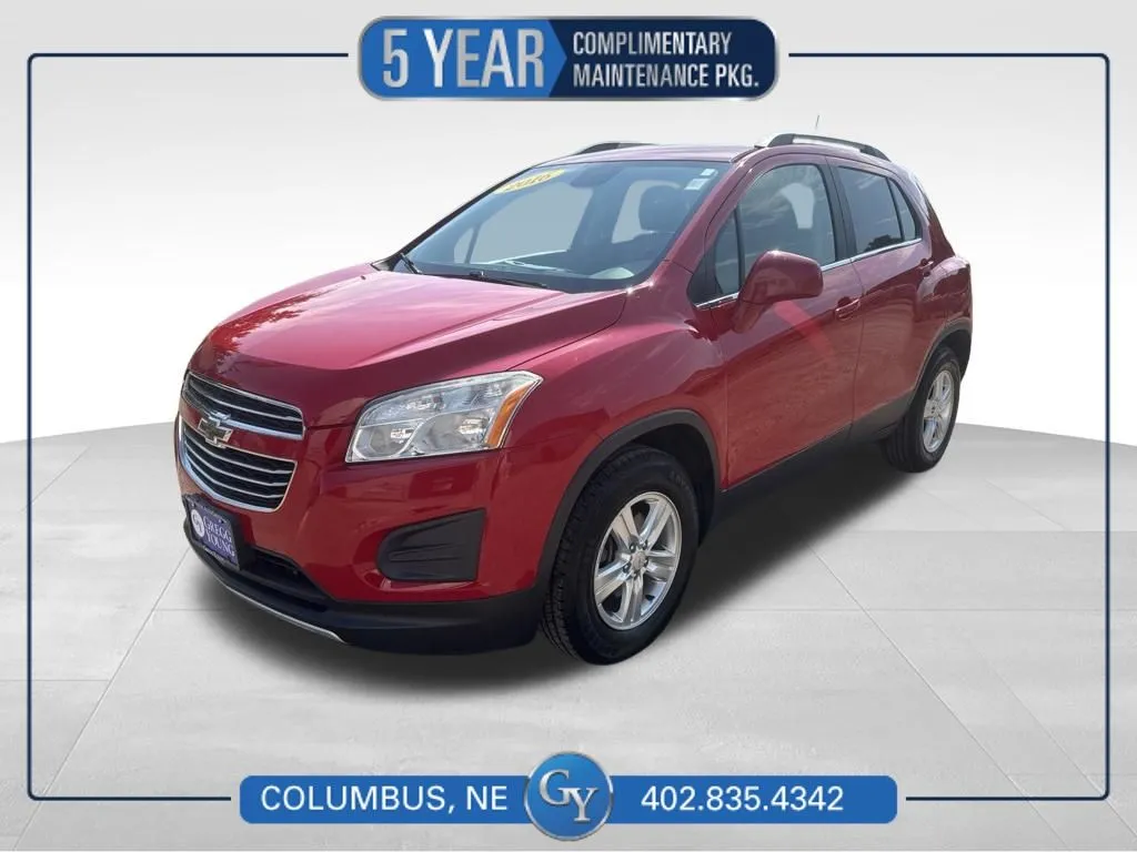 Red 2016 Chevrolet Trax LT for sale in Columbus, NE