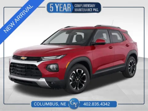 Red 2021 Chevrolet TrailBlazer LT for sale in Columbus, NE