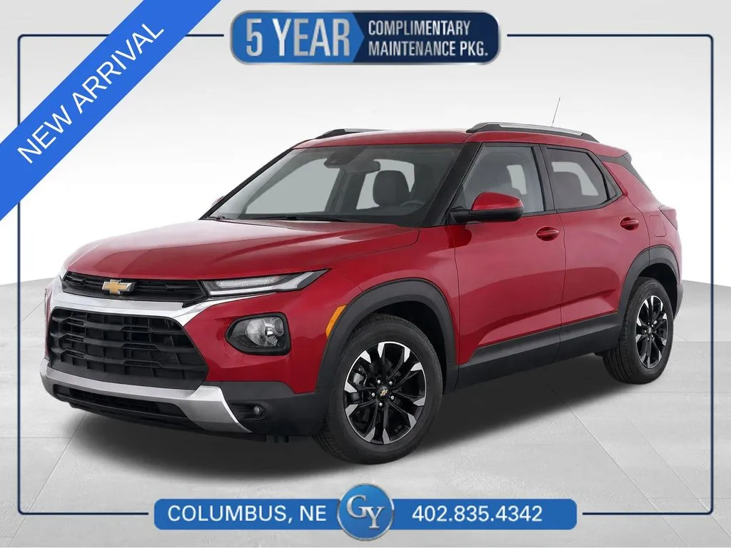 Red 2021 Chevrolet TrailBlazer LT for sale in Columbus, NE