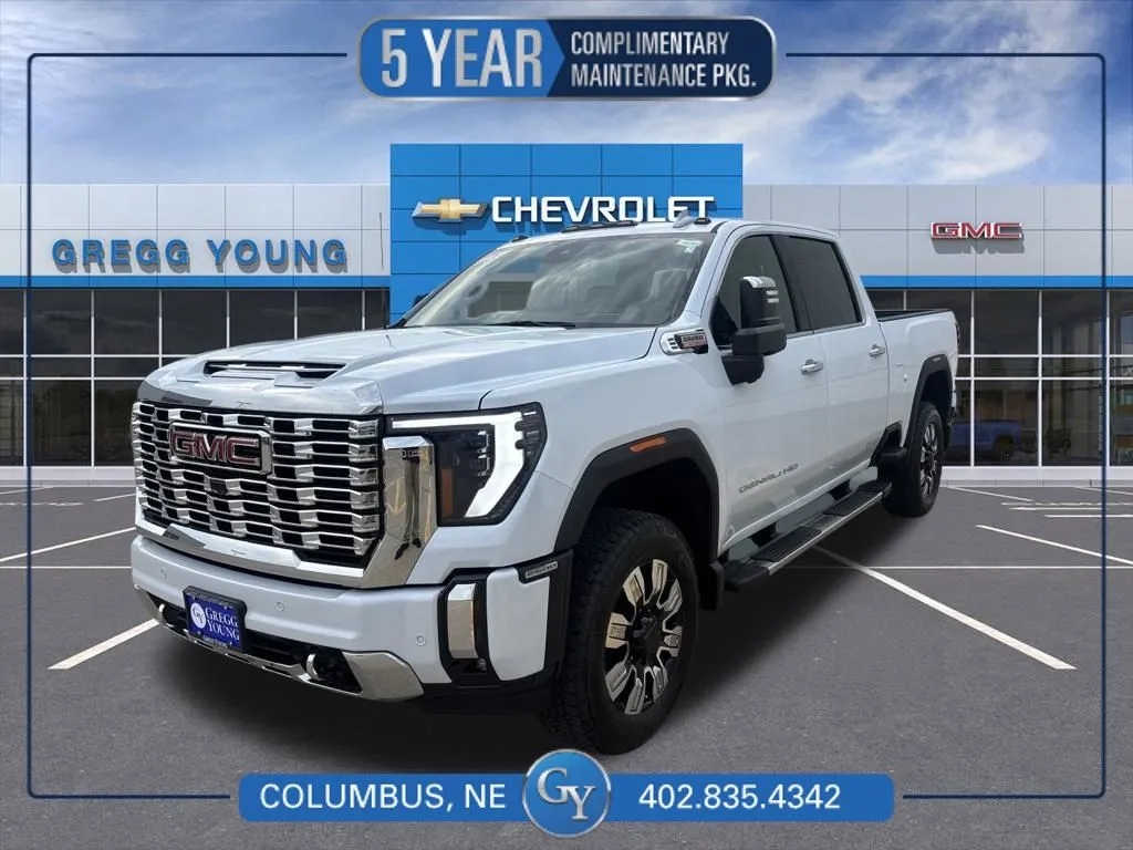 White 2026 GMC Sierra 2500 HD Denali for sale in Columbus, NE
