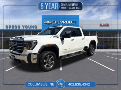 White 2026 GMC Sierra 2500 HD SLT for sale in Columbus, NE