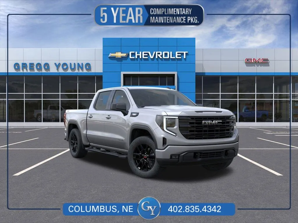 Gray 2026 GMC Sierra 1500 Elevation for sale in Columbus, NE