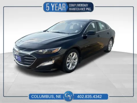 Black 2020 Chevrolet Malibu LT for sale in Columbus, NE