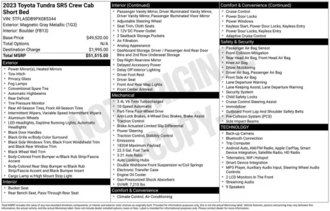 Photos of 2023 Toyota Tundra SR5 for sale in Columbus, NE at Gregg Young Chevrolet GMC of Columbus