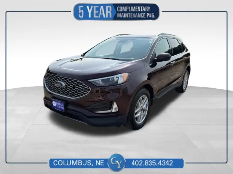 Red 2023 Ford Edge SEL for sale in Columbus, NE