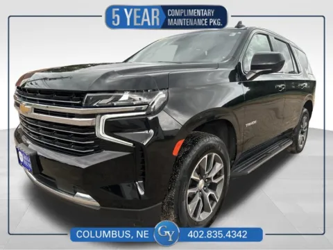 Black 2021 Chevrolet Tahoe LT for sale in Columbus, NE