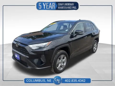 Black 2025 Toyota RAV4 XLE for sale in Columbus, NE