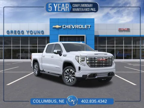 White 2026 GMC Sierra 1500 Denali for sale in Columbus, NE