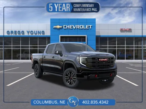 Black 2026 GMC Sierra 1500 AT4 for sale in Columbus, NE