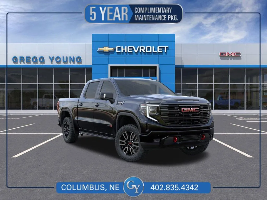 Black 2026 GMC Sierra 1500 AT4 for sale in Columbus, NE