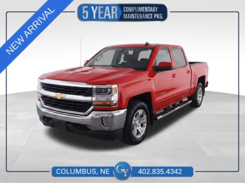 Red 2018 Chevrolet Silverado 1500 LT for sale in Columbus, NE