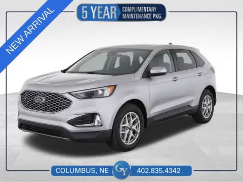 Silver 2024 Ford Edge SEL for sale in Columbus, NE