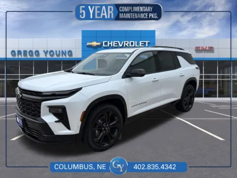 White 2027 Chevrolet Traverse RS for sale in Columbus, NE