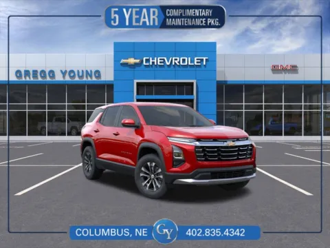 Red 2027 Chevrolet Equinox LT for sale in Columbus, NE