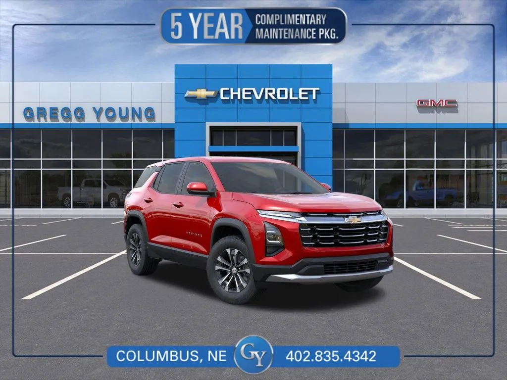Red 2027 Chevrolet Equinox LT for sale in Columbus, NE