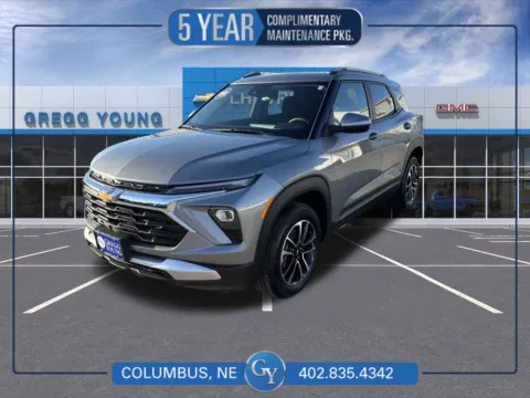 Gray 2026 Chevrolet TrailBlazer LT for sale in Columbus, NE
