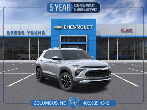 Gray 2026 Chevrolet TrailBlazer LT for sale in Columbus, NE