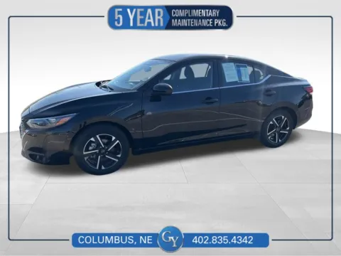 Black 2025 Nissan Sentra SV for sale in Columbus, NE