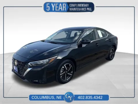 Black 2025 Nissan Sentra SV for sale in Columbus, NE