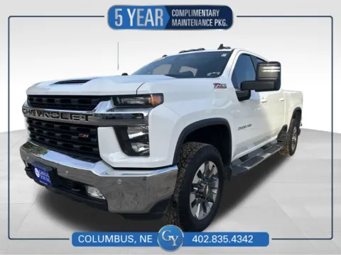 White 2021 Chevrolet Silverado 2500 HD LT for sale in Columbus, NE
