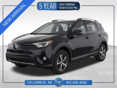 Black 2016 Toyota RAV4 XLE for sale in Columbus, NE