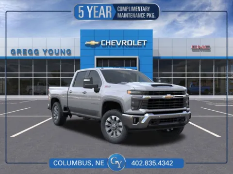 Gray 2026 Chevrolet Silverado 2500 HD LT for sale in Columbus, NE