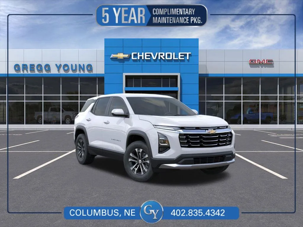 White 2027 Chevrolet Equinox LT for sale in Columbus, NE