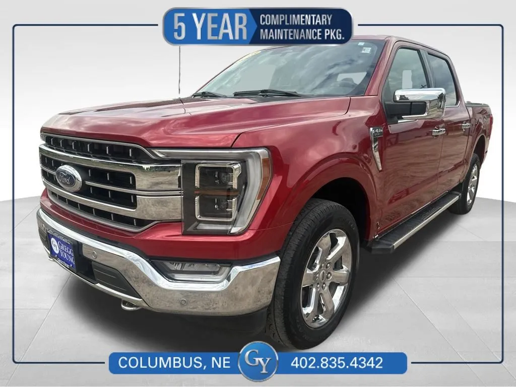 Red 2023 Ford F-150 Lariat for sale in Columbus, NE