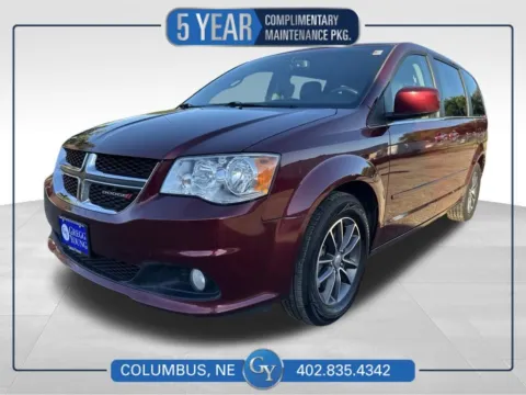 Red 2017 Dodge Grand Caravan SXT for sale in Columbus, NE