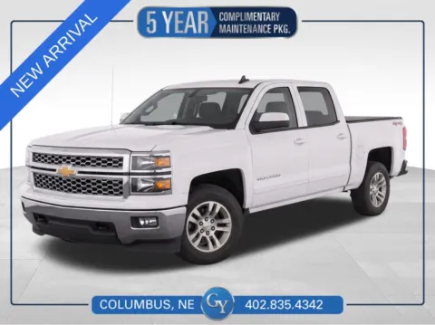 White 2015 Chevrolet Silverado 1500 LT for sale in Columbus, NE