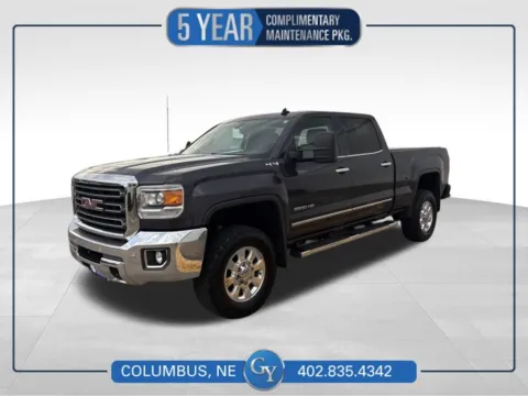 Gray 2015 GMC Sierra 2500 HD SLT for sale in Columbus, NE