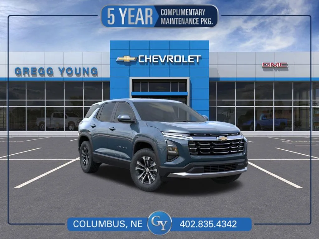 Blue 2027 Chevrolet Equinox LT for sale in Columbus, NE