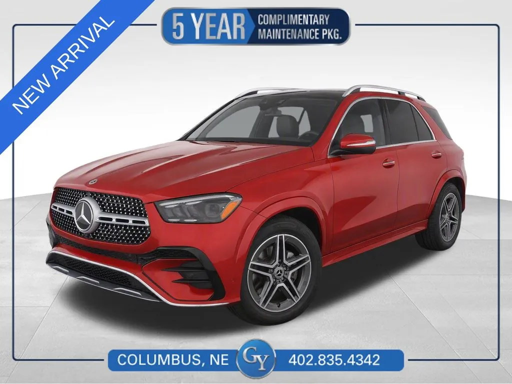 Red 2024 Mercedes-Benz GLE 450 for sale in Columbus, NE