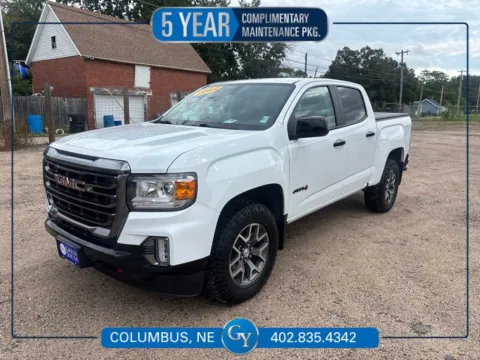 White 2022 GMC Canyon AT4 w/Leather for sale in Columbus, NE