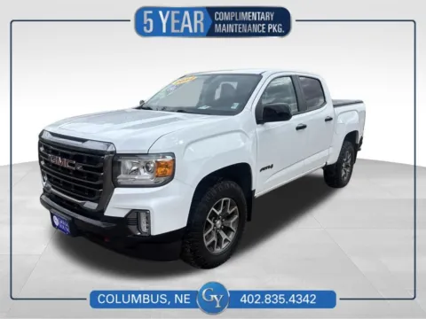 White 2022 GMC Canyon AT4 w/Leather for sale in Columbus, NE