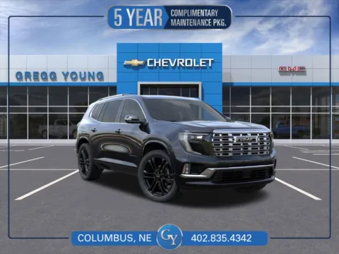 Black 2027 GMC Acadia Denali for sale in Columbus, NE