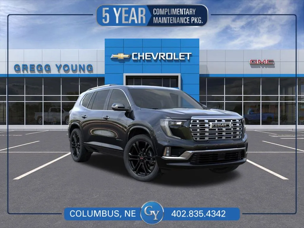 Black 2027 GMC Acadia Denali for sale in Columbus, NE