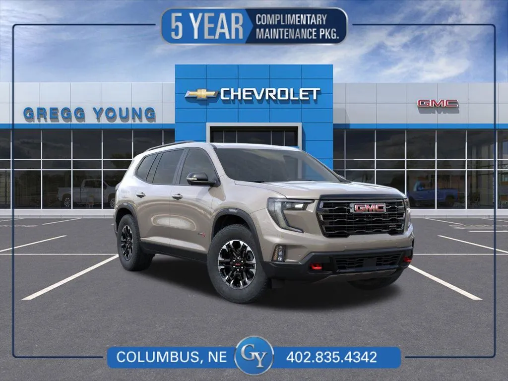 Gray 2027 GMC Acadia AT4 for sale in Columbus, NE